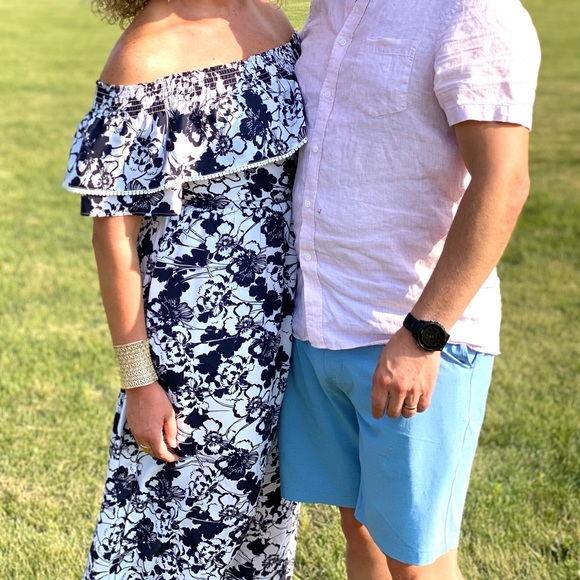 Chelsea28 – Off the Shoulder Ruffle Maxi Dress - Picture 5 of 5